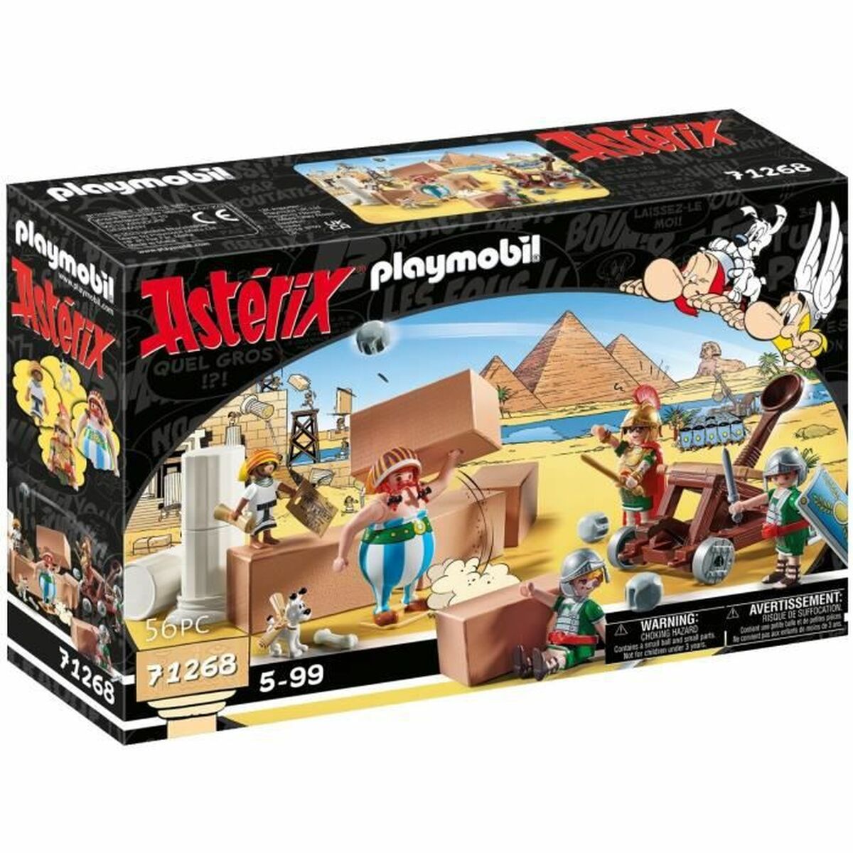 Playset Playmobil Astérix: Numerobis and the Battle of the Palace 71268 56 Delar - 10