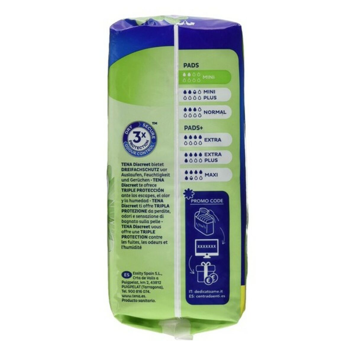 Inkontinensbinda Discreet Mini Tena (24 uds) - 6