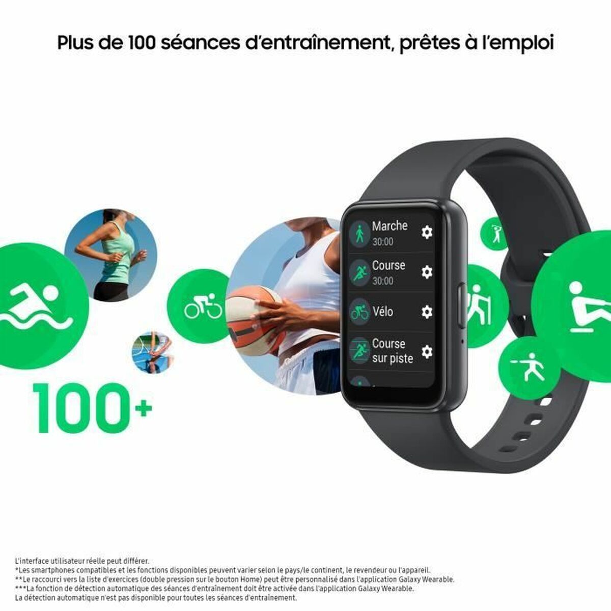 Herrklocka Samsung Galaxy Fit 3 Grå - 4