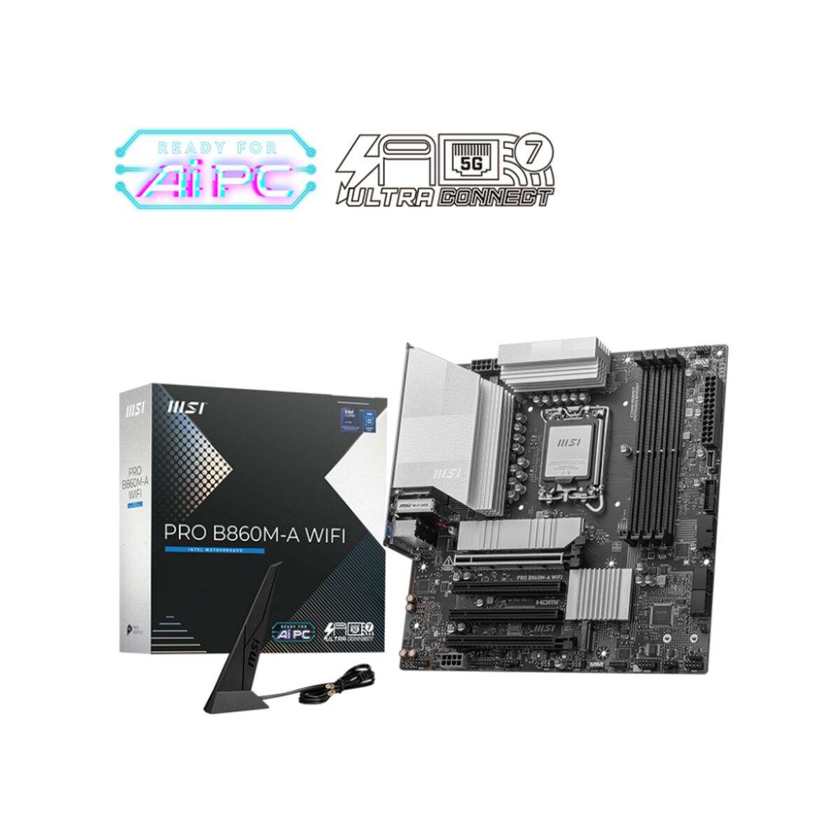 Moderkort MSI PRO B860M-A WIFI AMD