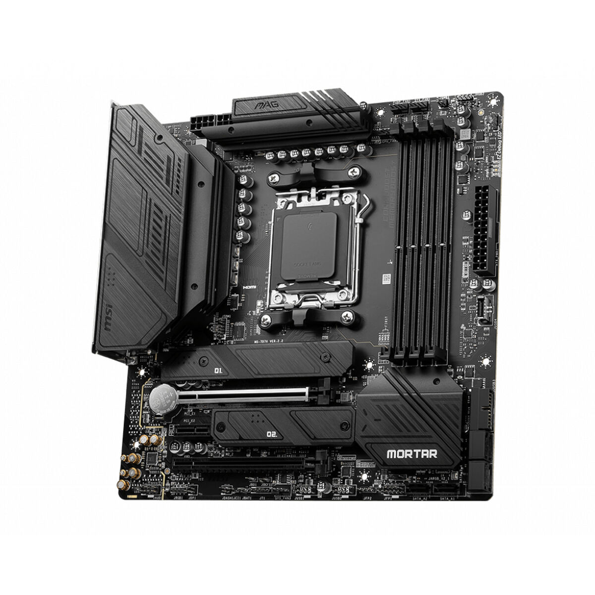 Moderkort MSI MAG B650M Mortar AMD AM5 AMD AMD B650 - 4