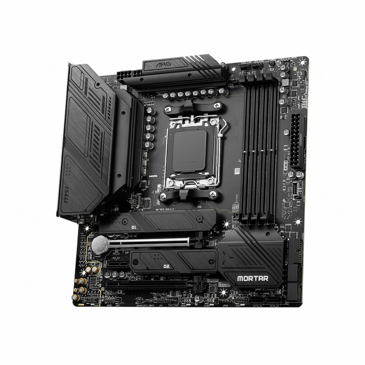 Moderkort MSI MAG B650M Mortar AMD AM5 AMD AMD B650 - 8