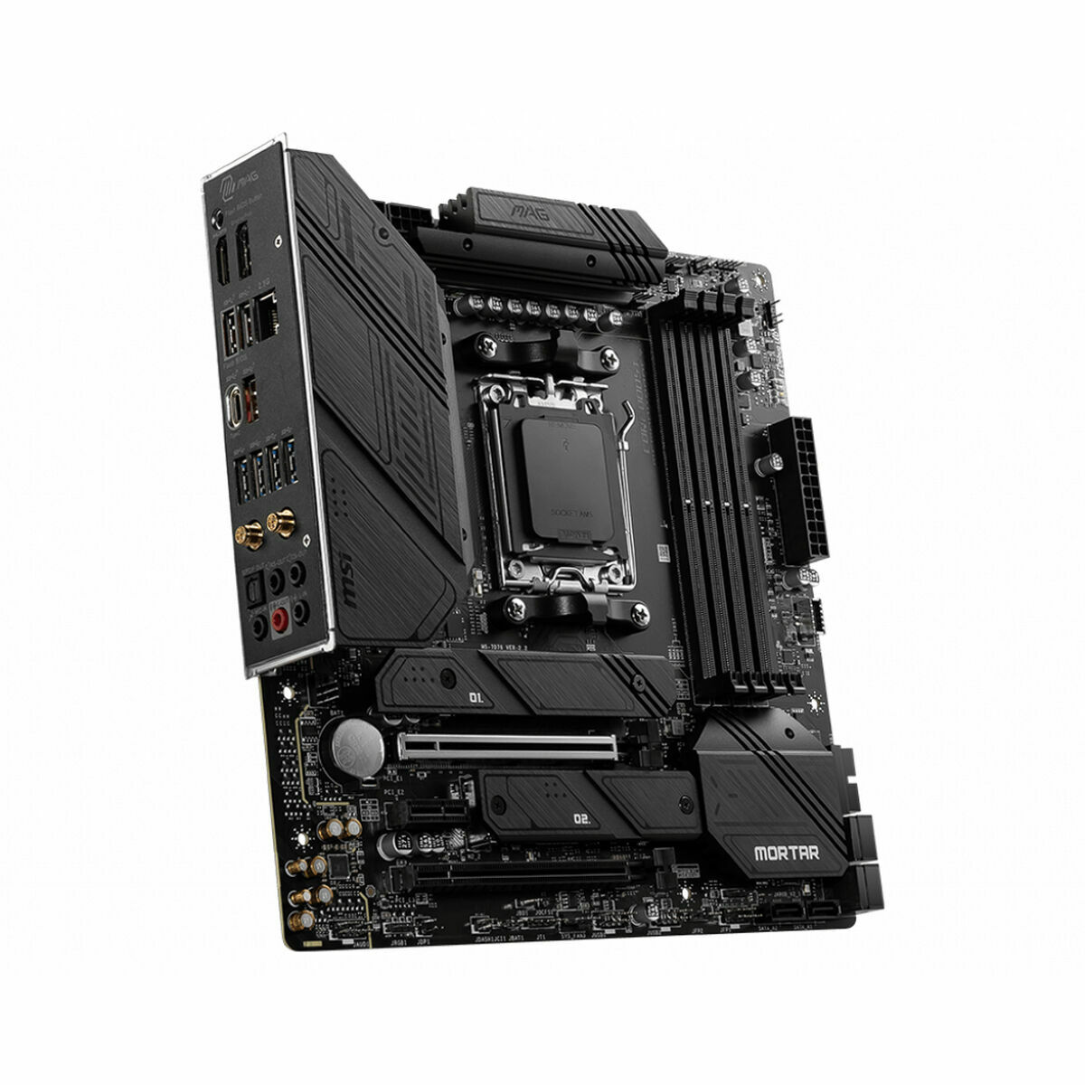 Moderkort MSI MAG B650M Mortar AMD AM5 AMD AMD B650 - 7
