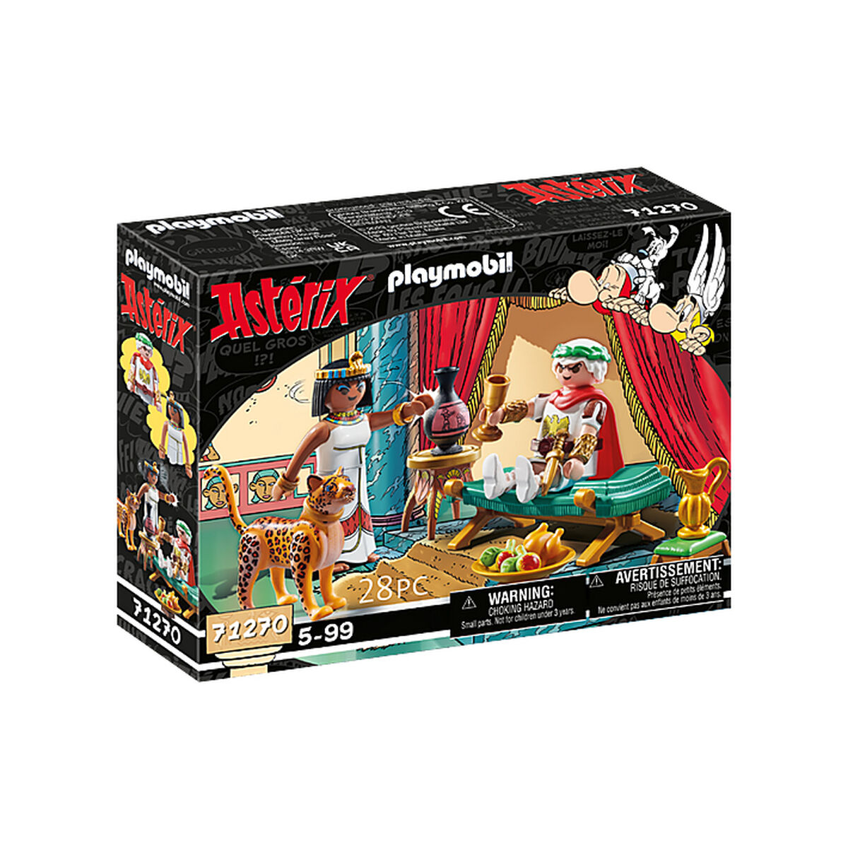 Playset Playmobil 71270 - Asterix: César and Cleopatra 28 Delar - 14