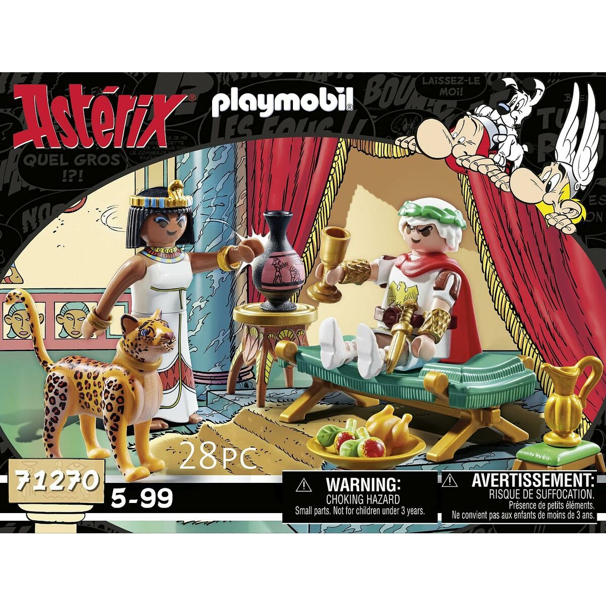 Playset Playmobil 71270 - Asterix: César and Cleopatra 28 Delar - 6