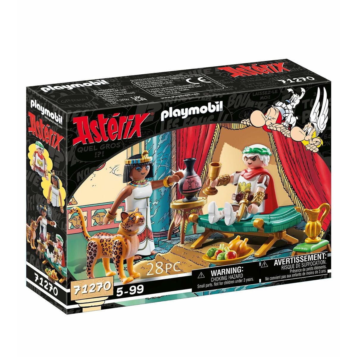 Playset Playmobil 71270 - Asterix: César and Cleopatra 28 Delar - 8