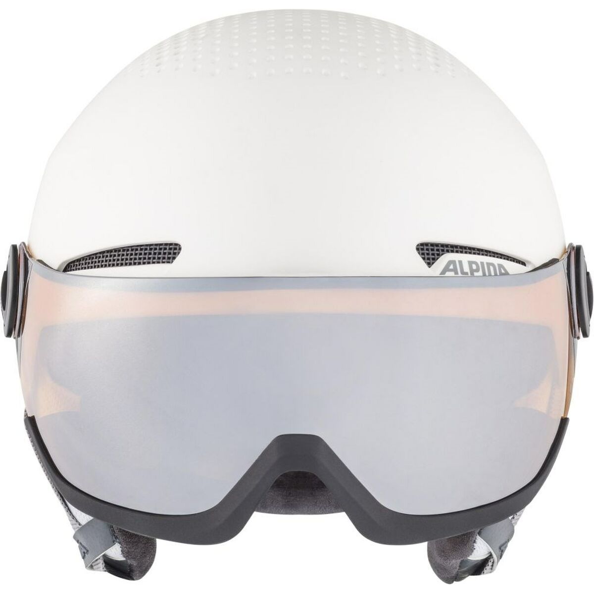 Skidhjälm Alpina Arber Visor Q Lite Vit Svartvit 54-58 cm - 3