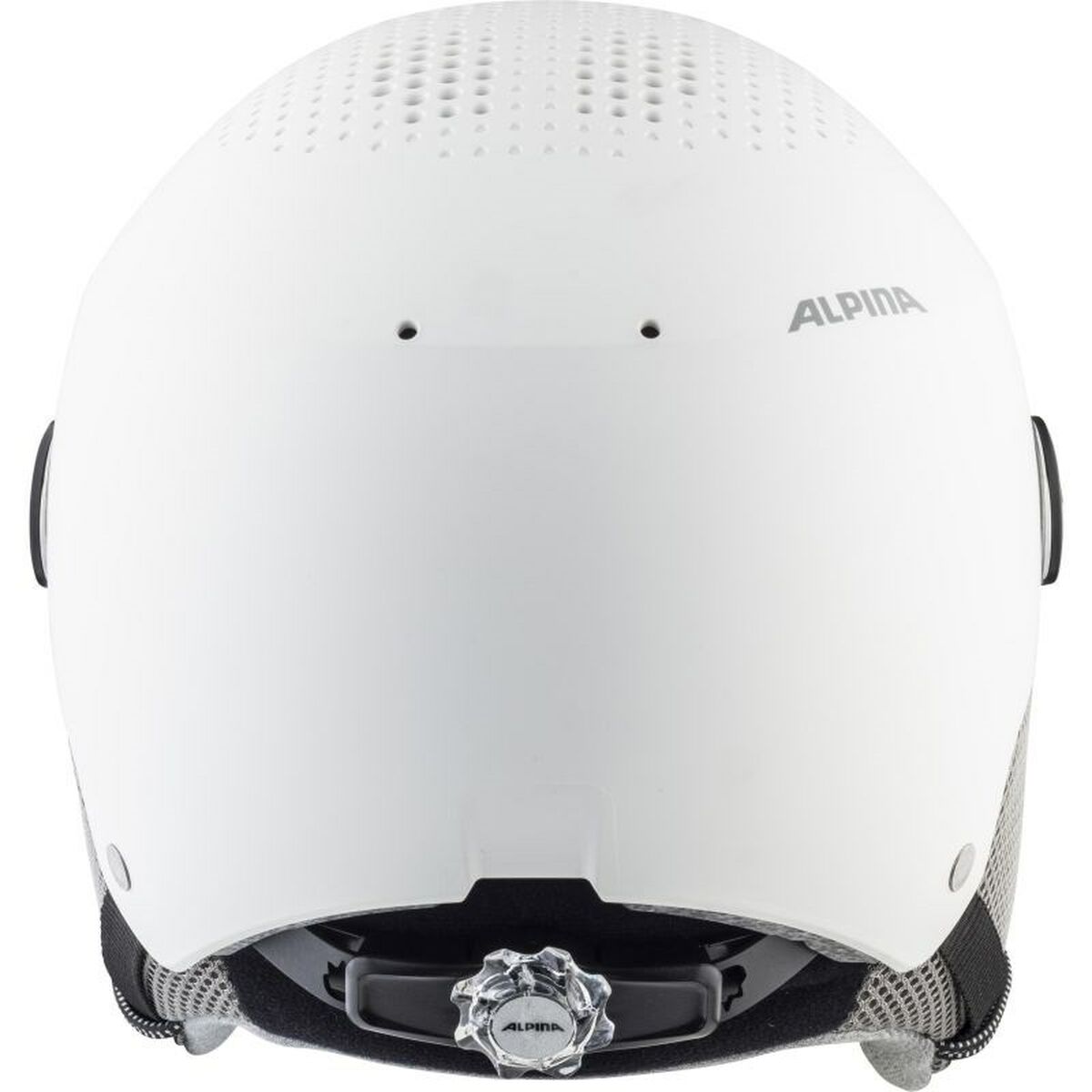 Skidhjälm Alpina Arber Visor Q Lite Vit Svartvit 54-58 cm - 4