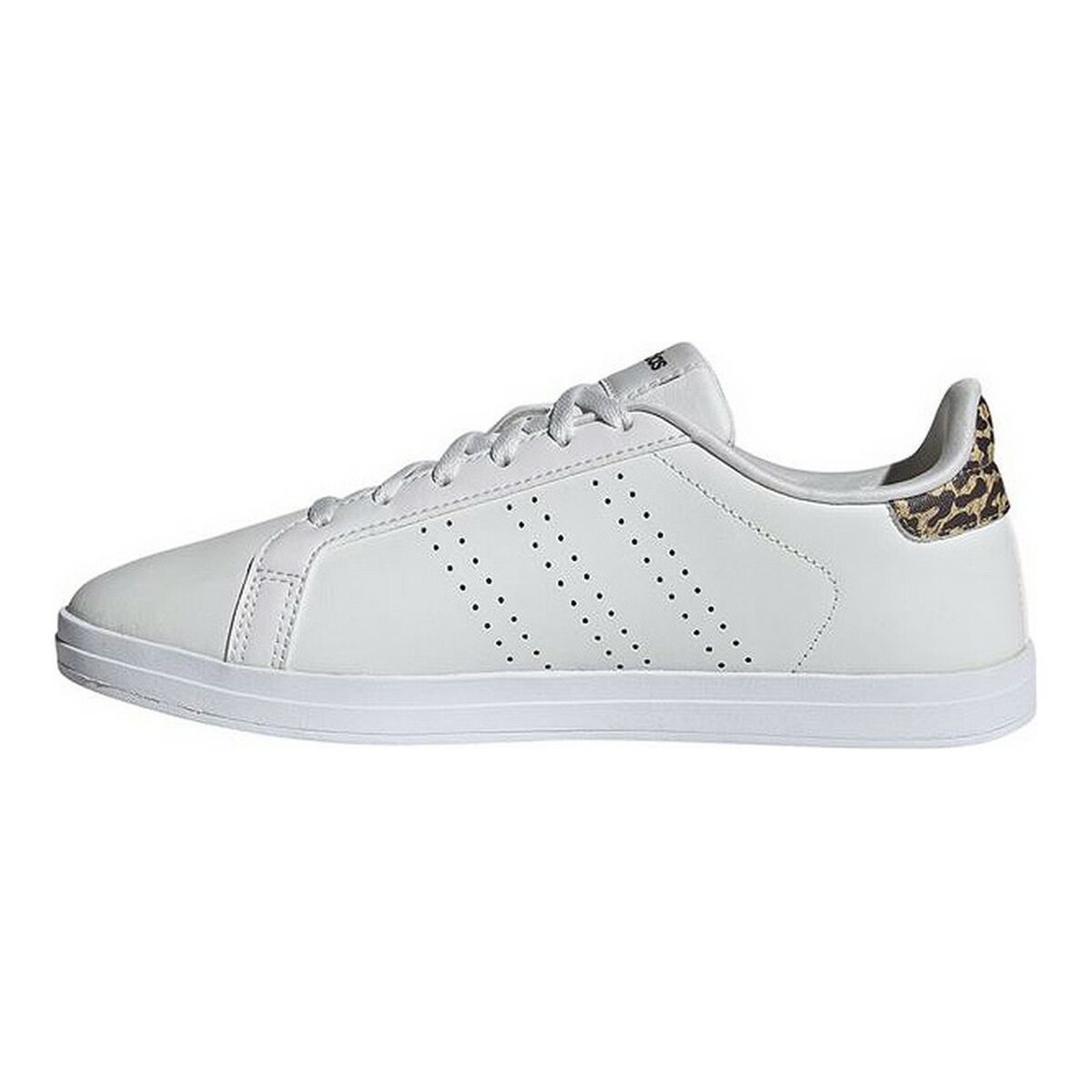Gymnastiksko, Dam Adidas Courtpoint Base Vit - 2