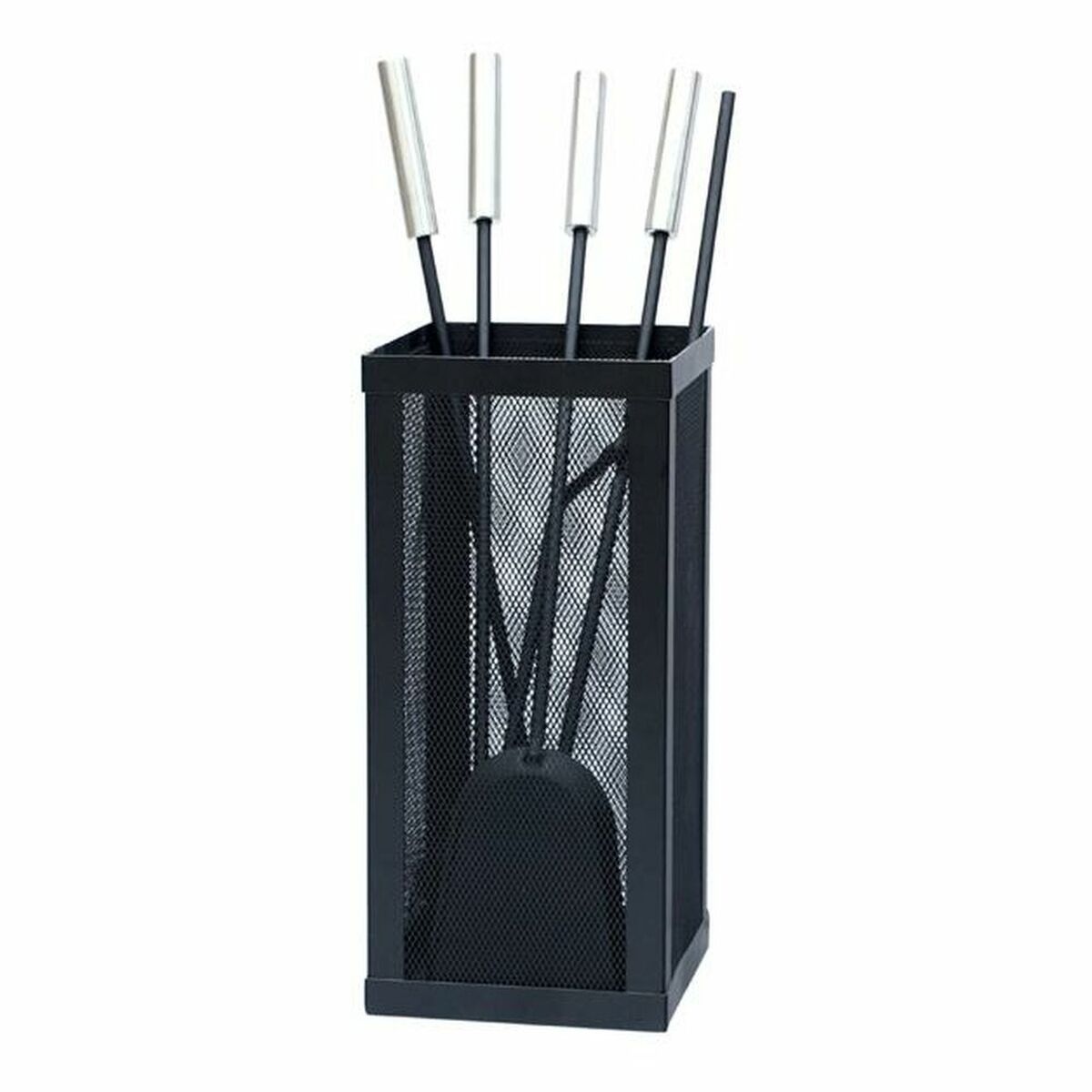 Brastillbehör DKD Home Decor Rostfritt stål (16 x 16 x 50 cm) (4 Delar) - 6