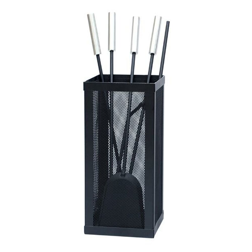 Brastillbehör DKD Home Decor Rostfritt stål (16 x 16 x 50 cm) (4 Delar) - 2