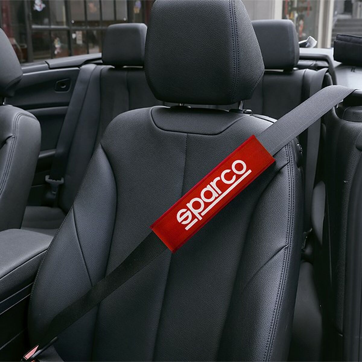 Dynor för säkerhetsbälte Sparco SPC1209RD Röd - 2