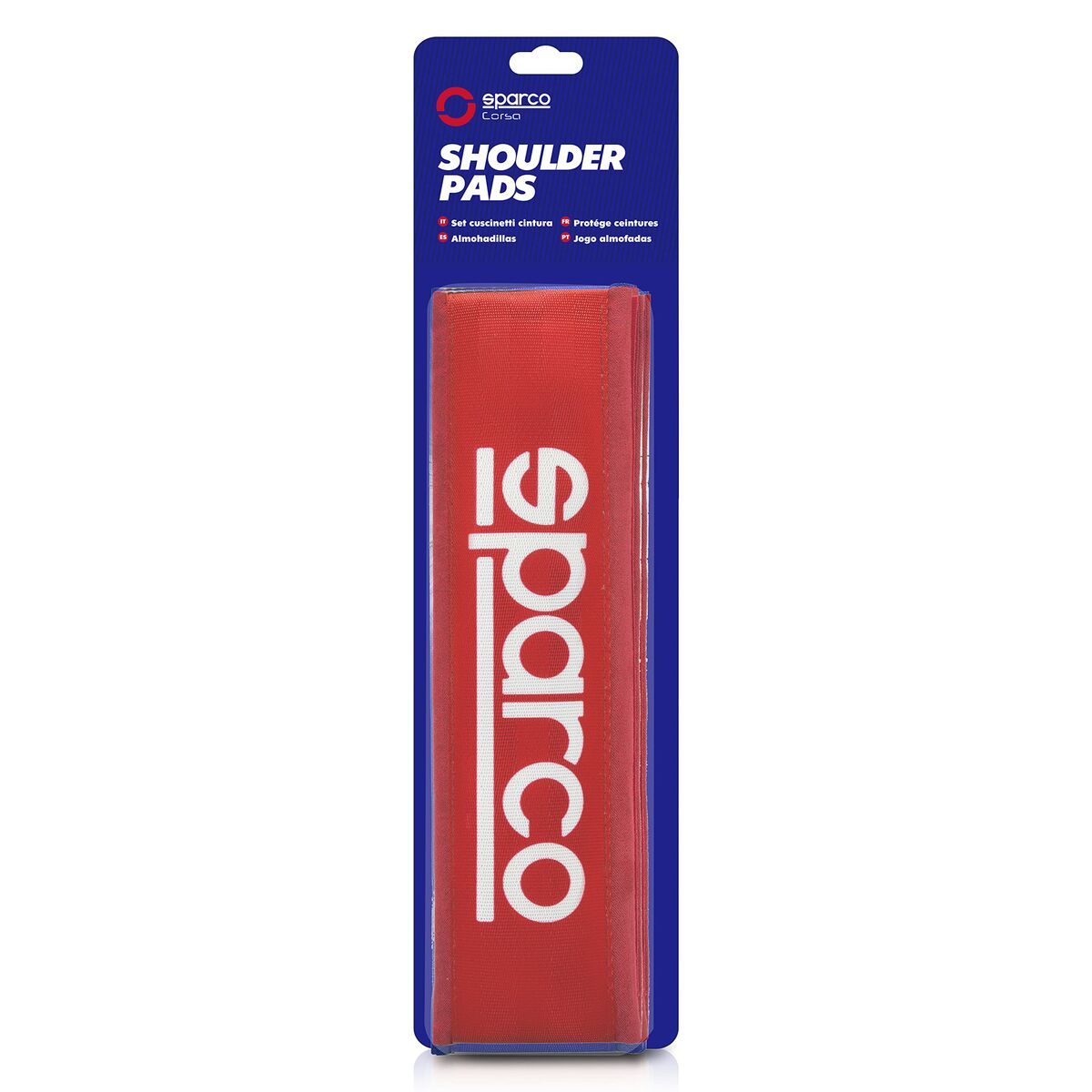 Dynor för säkerhetsbälte Sparco SPC1209RD Röd - 3