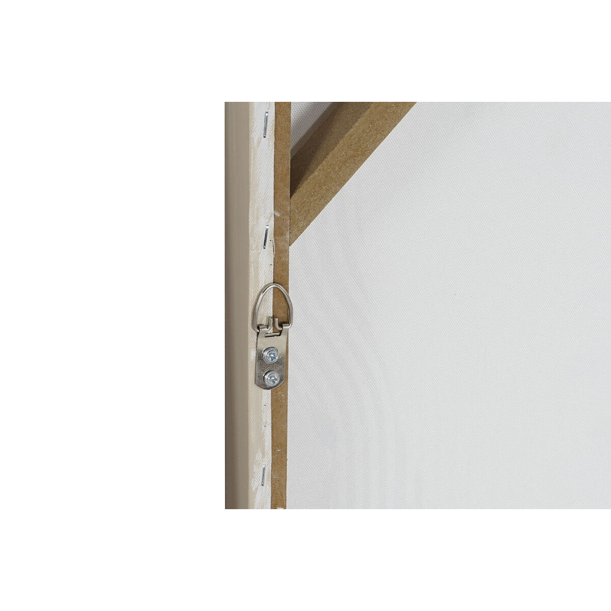 Kanvas Home ESPRIT Gips Kanvas 40 x 3 x 50 cm - 4