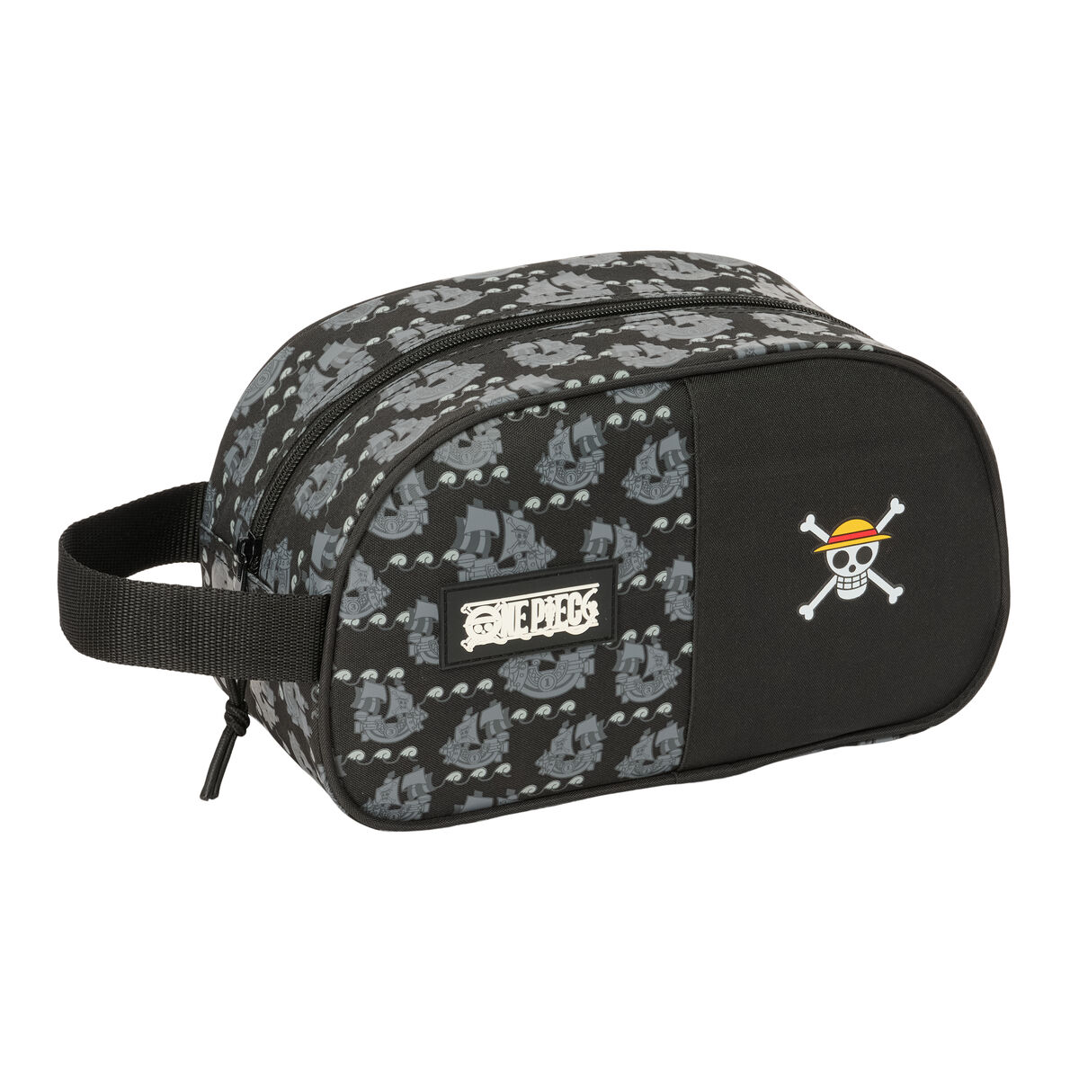 Resenecessär One Piece Pirates Svart 26 x 15 x 12 cm