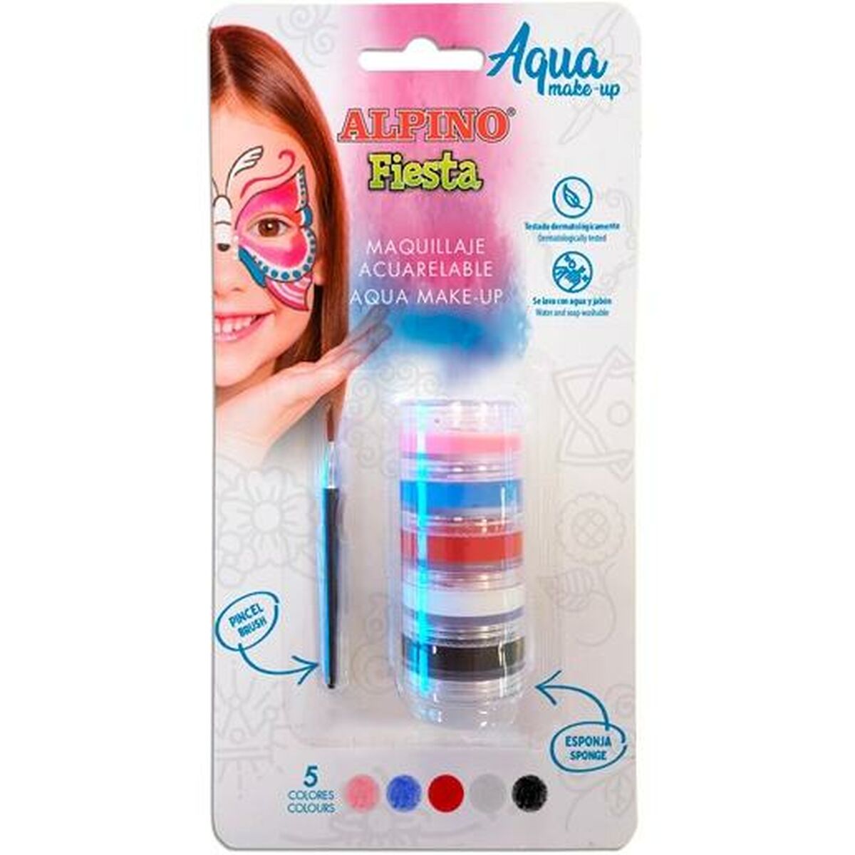 Barnsmink Alpino Fiesta Aqua  Akvarell - 2
