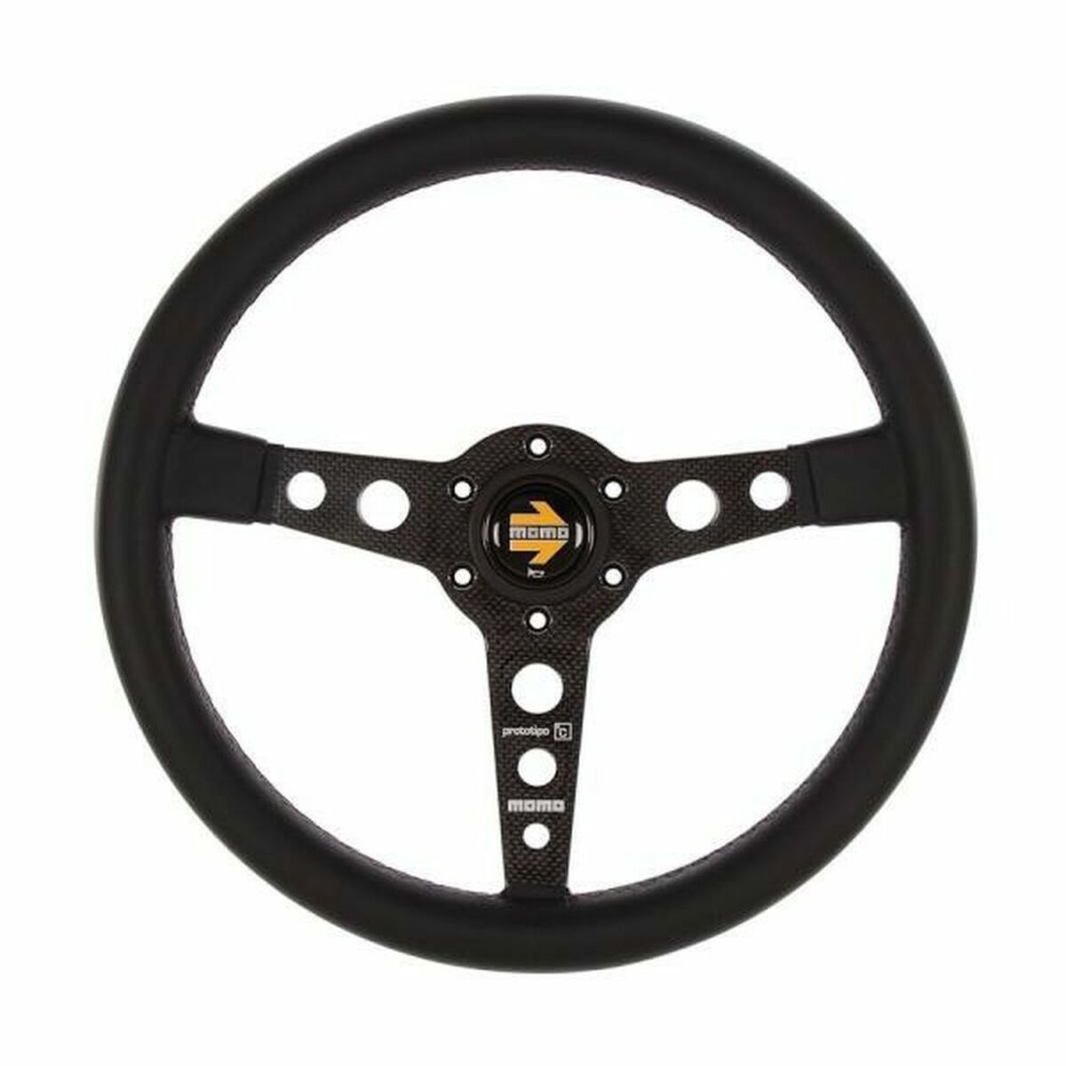 Racing-ratt MOMO MOMVPROT6C350BKR Svart Ø 35 cm - 2
