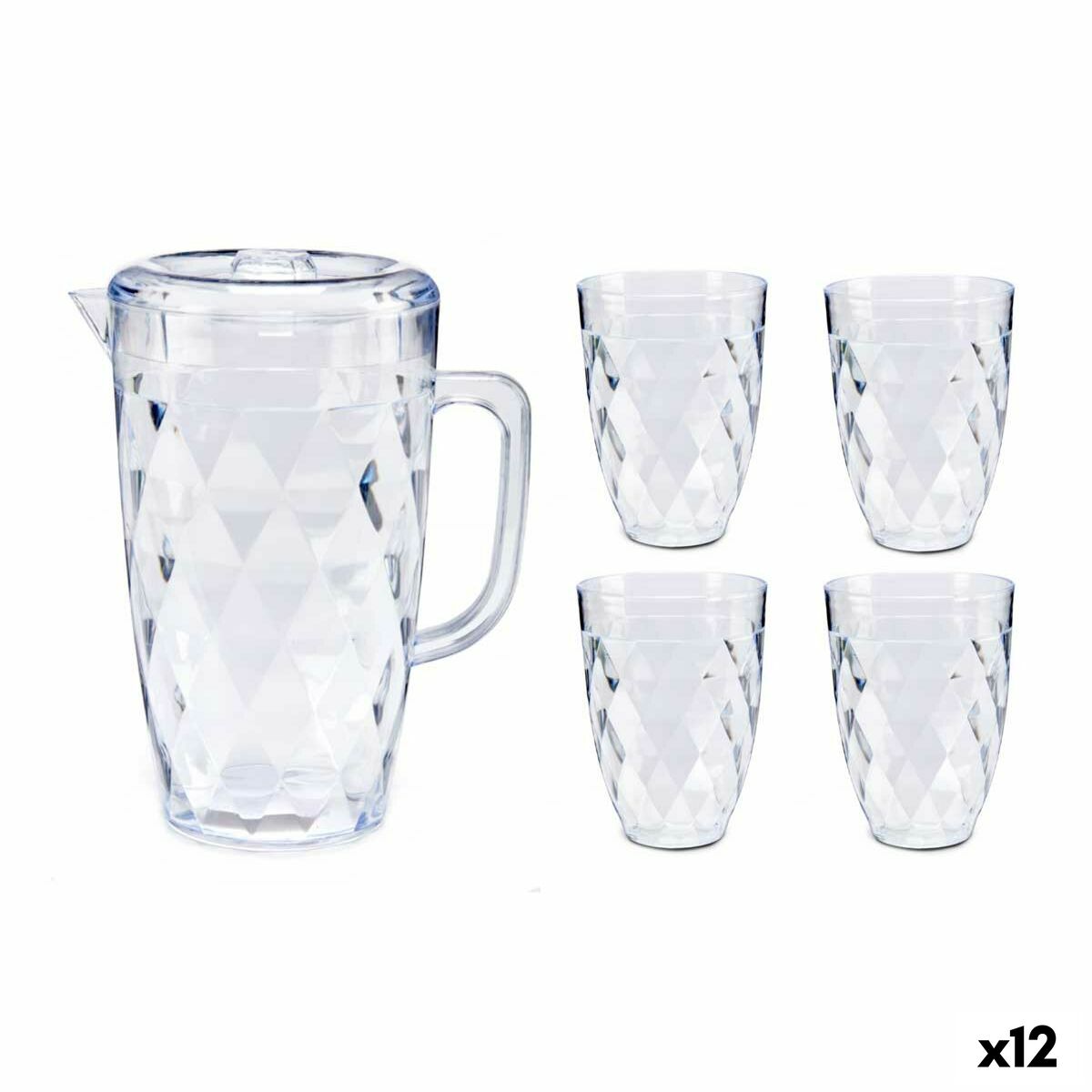 Kanna Set Transparent Plast (12 antal) - 3