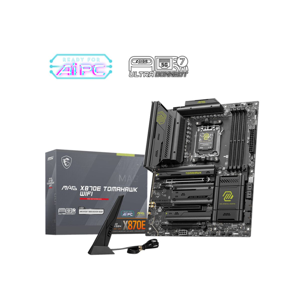 Moderkort MSI 601-7E59-04S AMD X870E AMD AM5