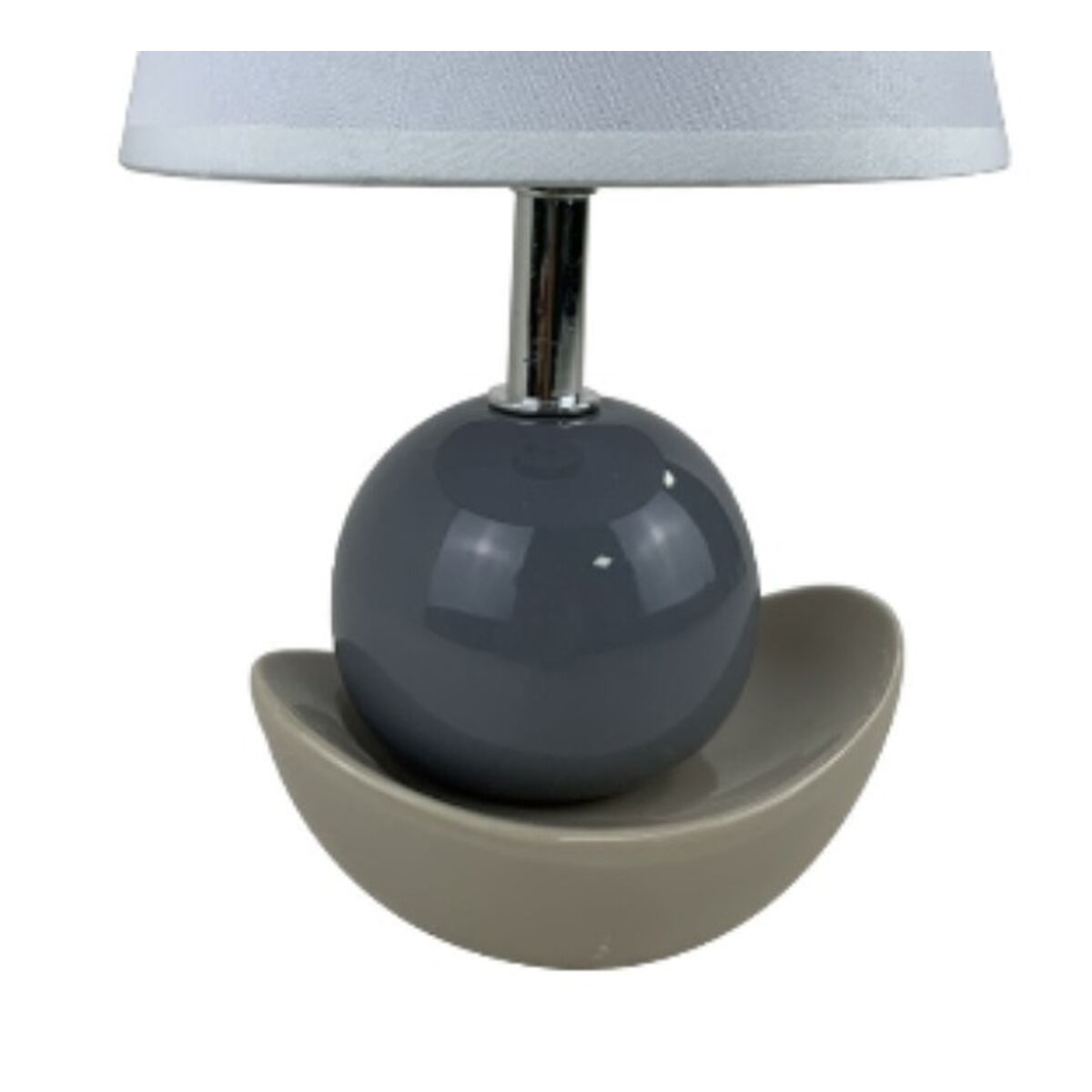 Bordslampa Versa Noela Grå Keramik 15 x 25 x 12 cm - 2