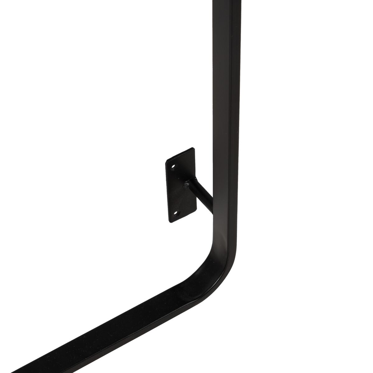 Kapphängare Svart Järn 45 x 7 x 150 cm - 7