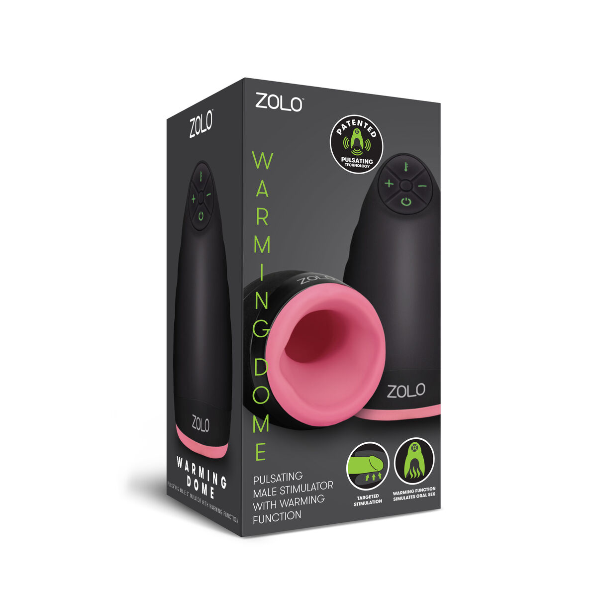 Masturberingsapparat Warming Dome Zolo