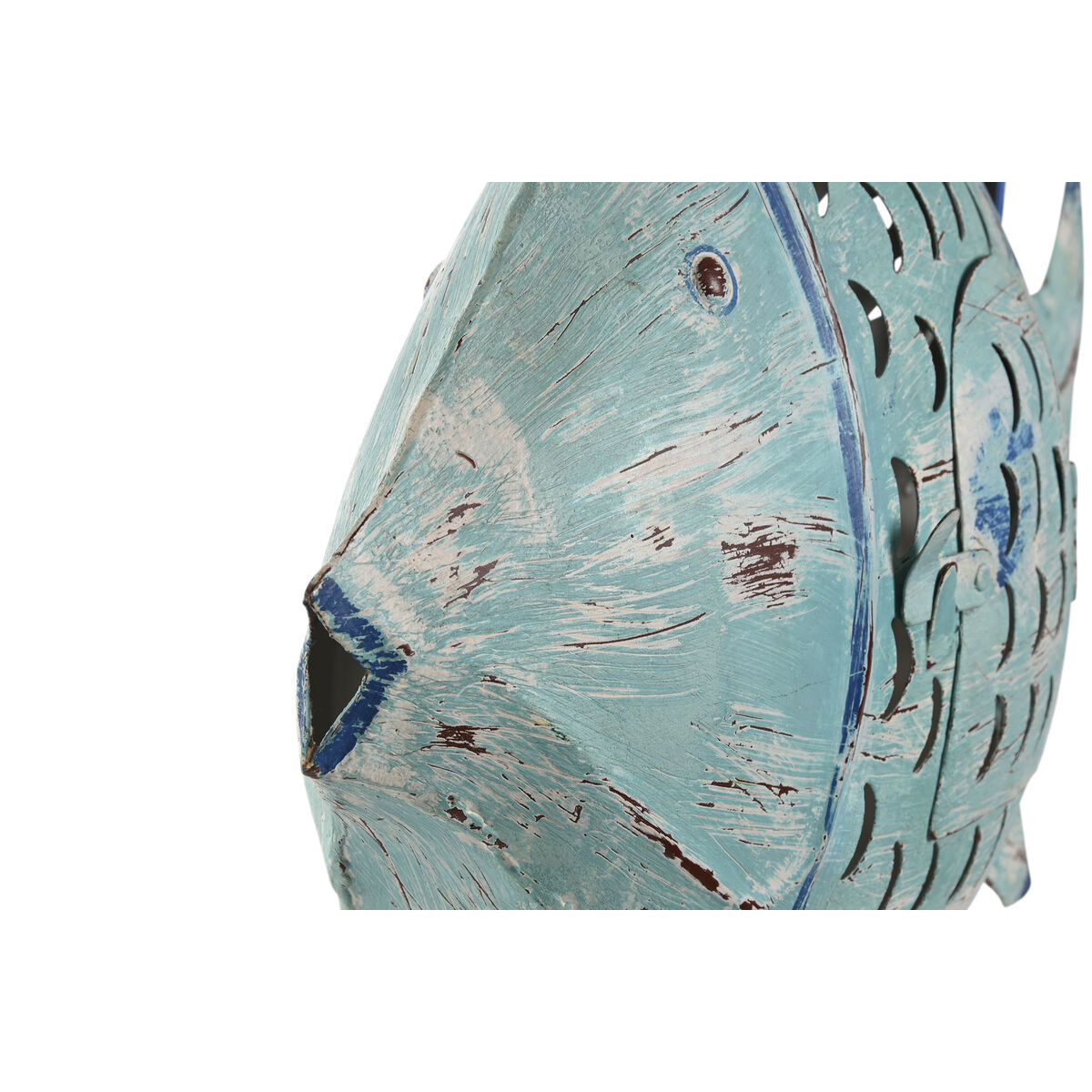 Prydnadsfigur Home ESPRIT Fisk Medelhavs 63 x 11 x 41 cm - 2