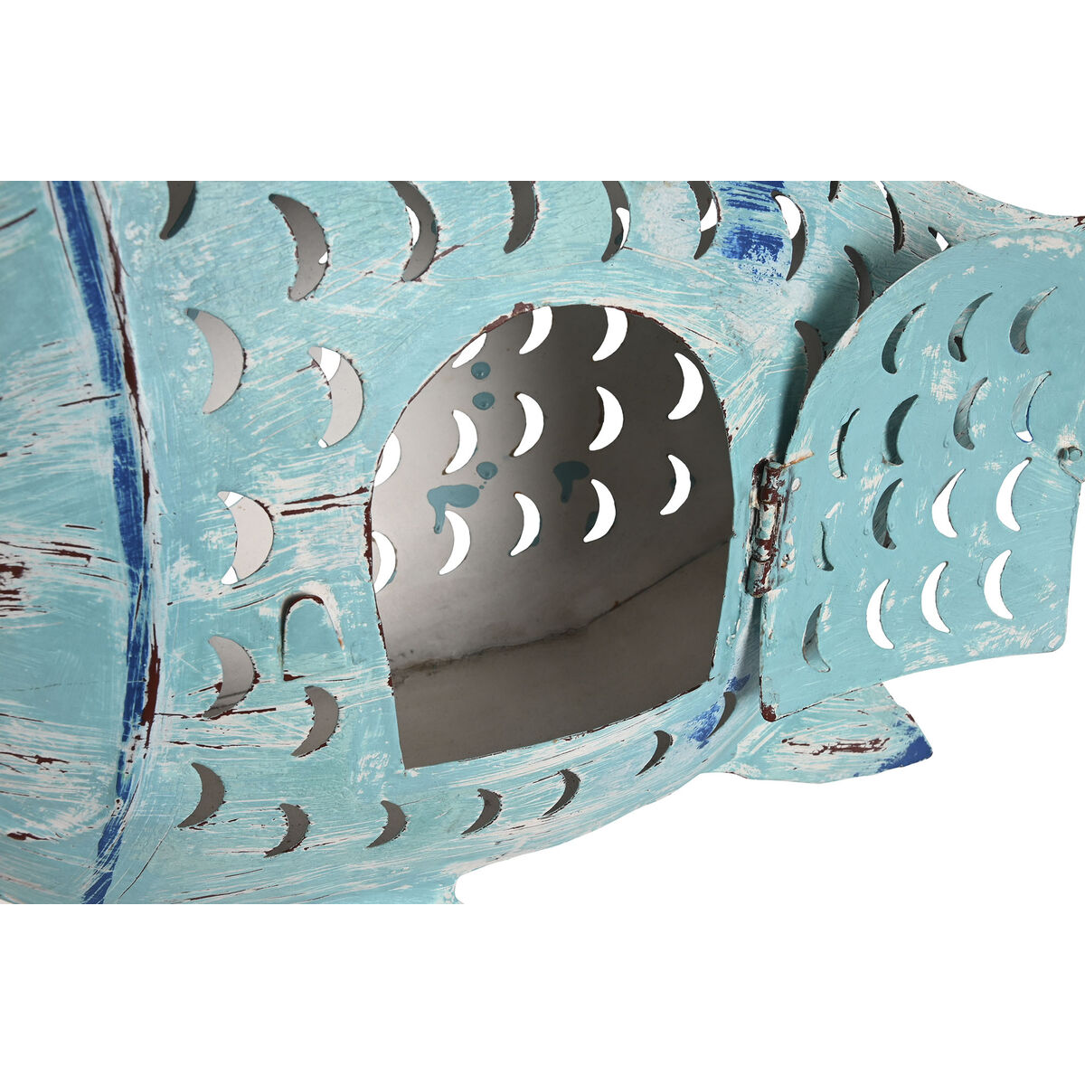 Prydnadsfigur Home ESPRIT Fisk Medelhavs 63 x 11 x 41 cm - 3