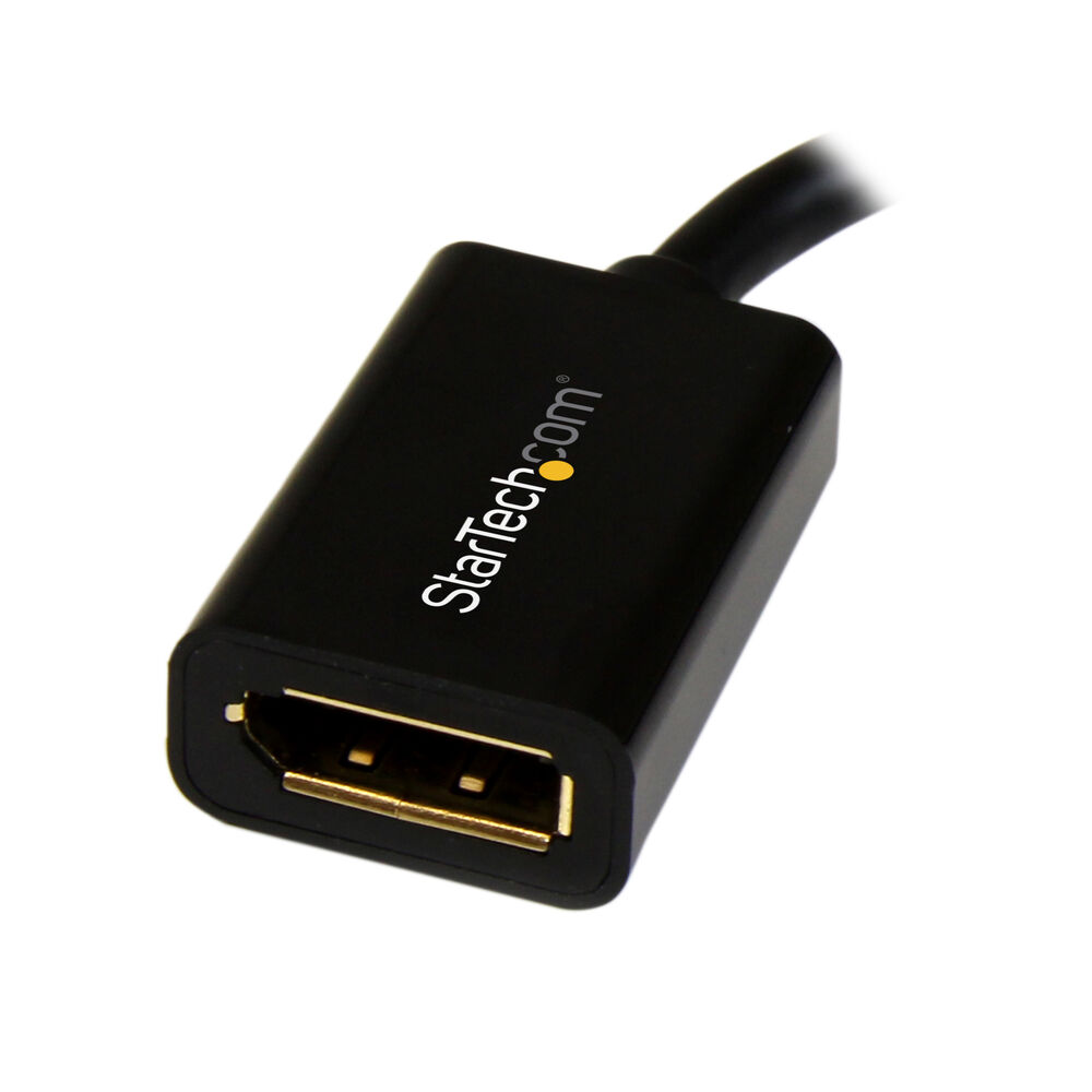 Mini-DisplayPort till DisplayPort-adapter Startech MDP2DPMF6IN          Svart - 3