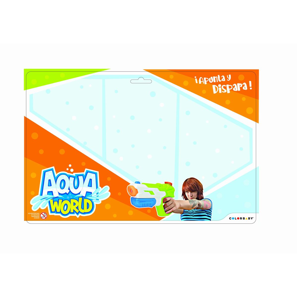 Vattenpistol Colorbaby AquaWorld 29 x 17,5 x 6,5 cm (6 antal) - 10