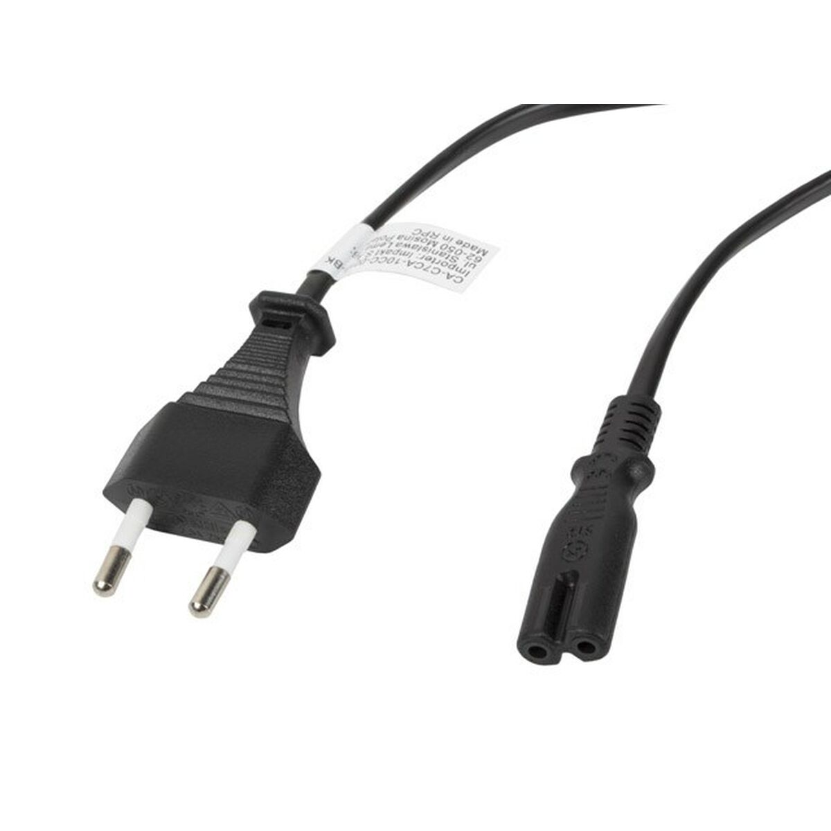 Elkabel Lanberg CA-C7CA-10CC-0018-BK Svart 1,8 m