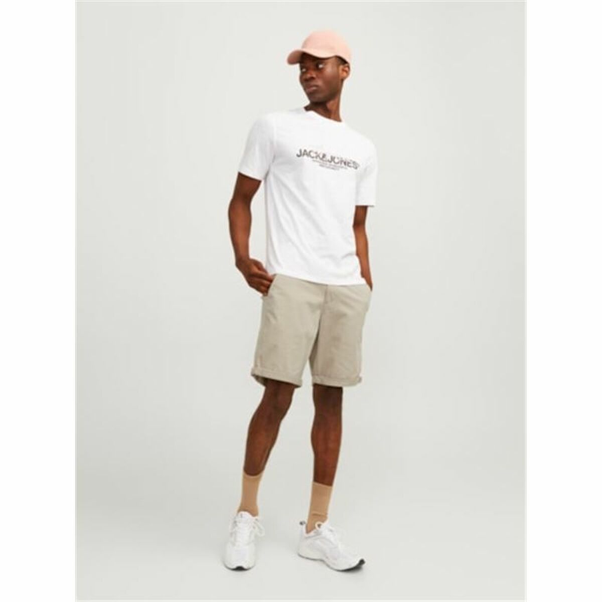 Kort byxa Jack & Jones bowie Beige - 3