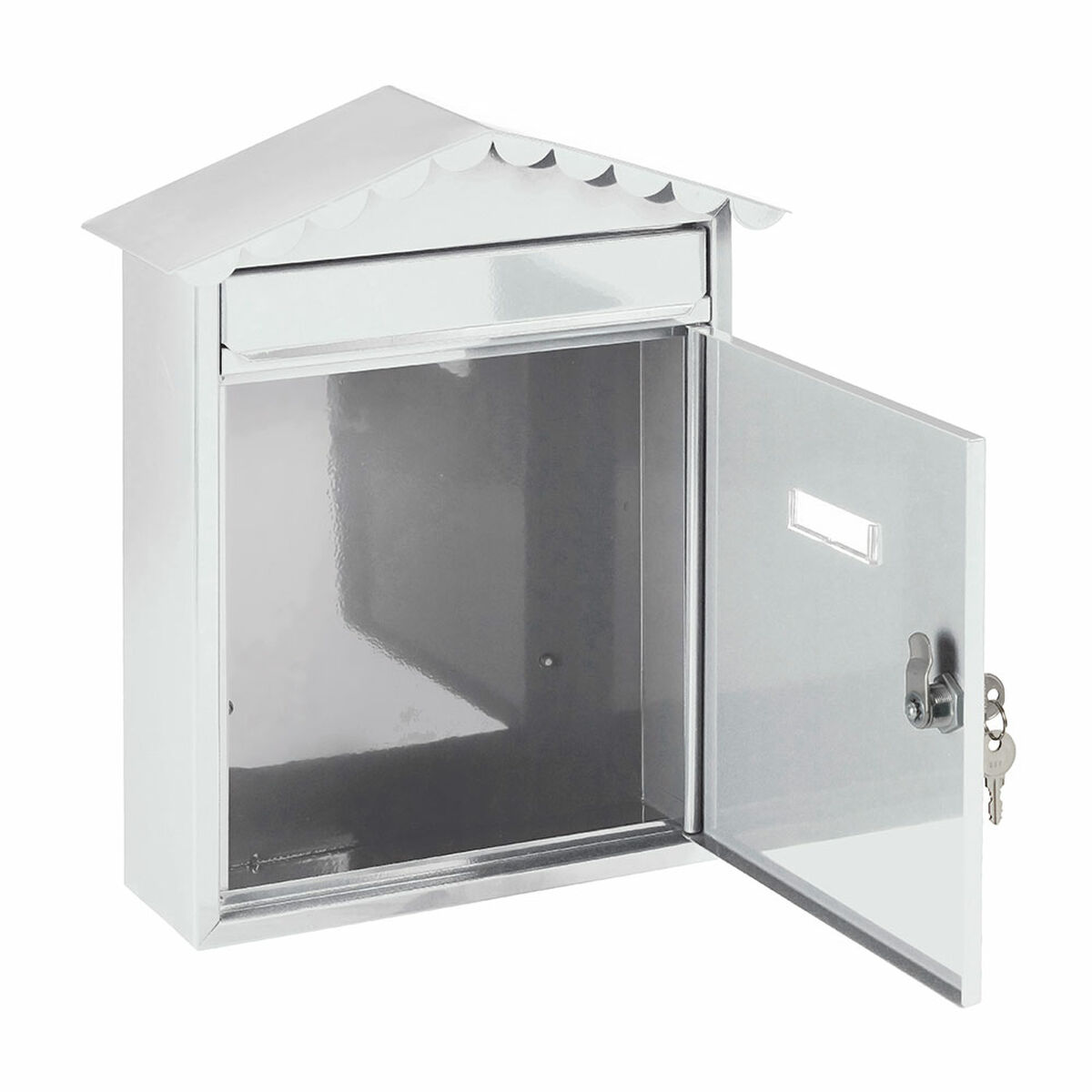 Brevlåda Arregui Vit Stål 30 x 11 x 36 cm - 2