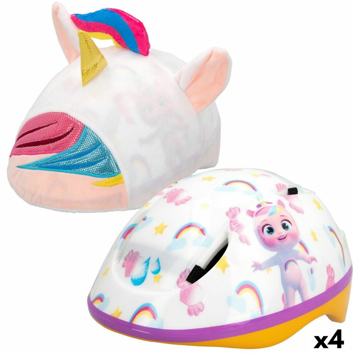 Hjälm för barn Cry Babies DREAMY (4 antal) (52-55 cm) - 3