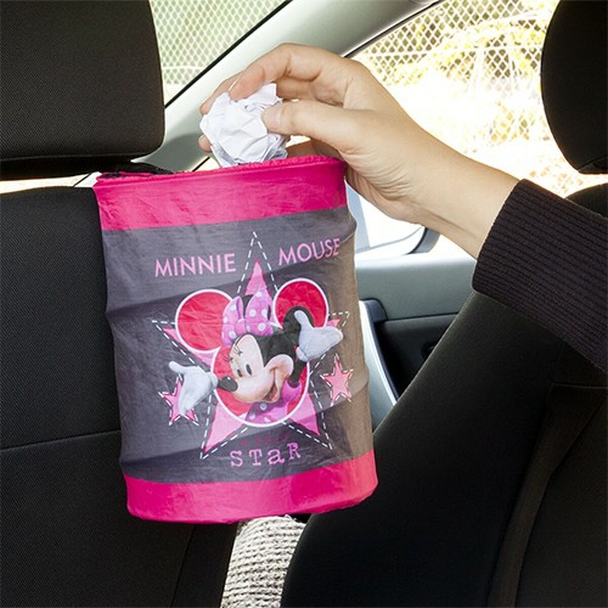 Bilpapperskorg Minnie Mouse MINNIE112 Rosa - 2