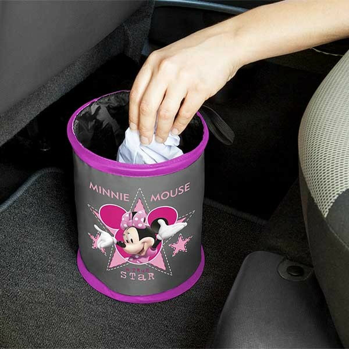 Bilpapperskorg Minnie Mouse MINNIE112 Rosa - 3