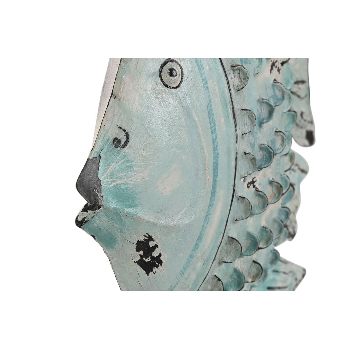 Väggdekoration Home ESPRIT Fisk Medelhavs 37 x 7 x 33 cm - 2