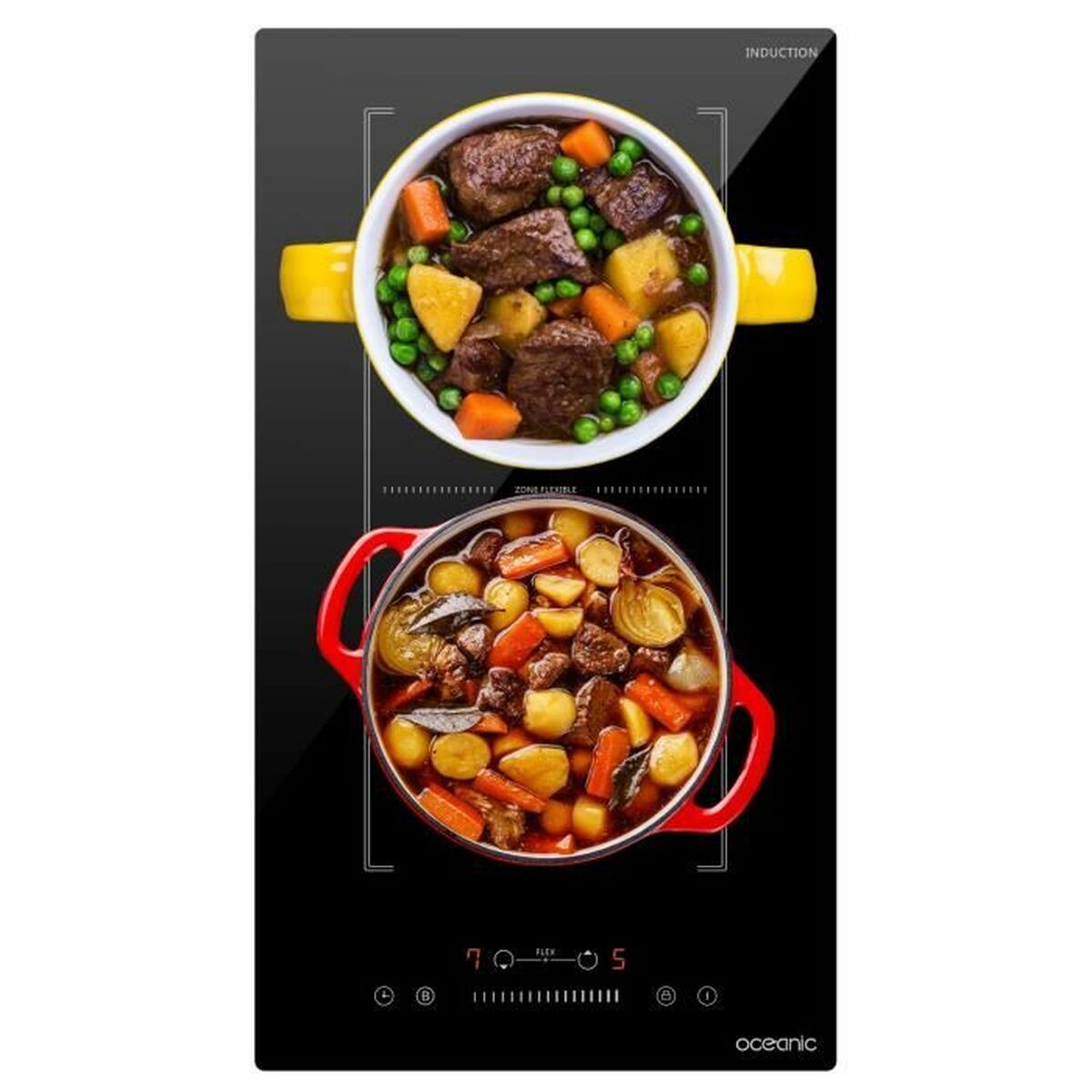 Induktionshäll Oceanic OCEATI2Z2BF 18 cm 3600 W - 5