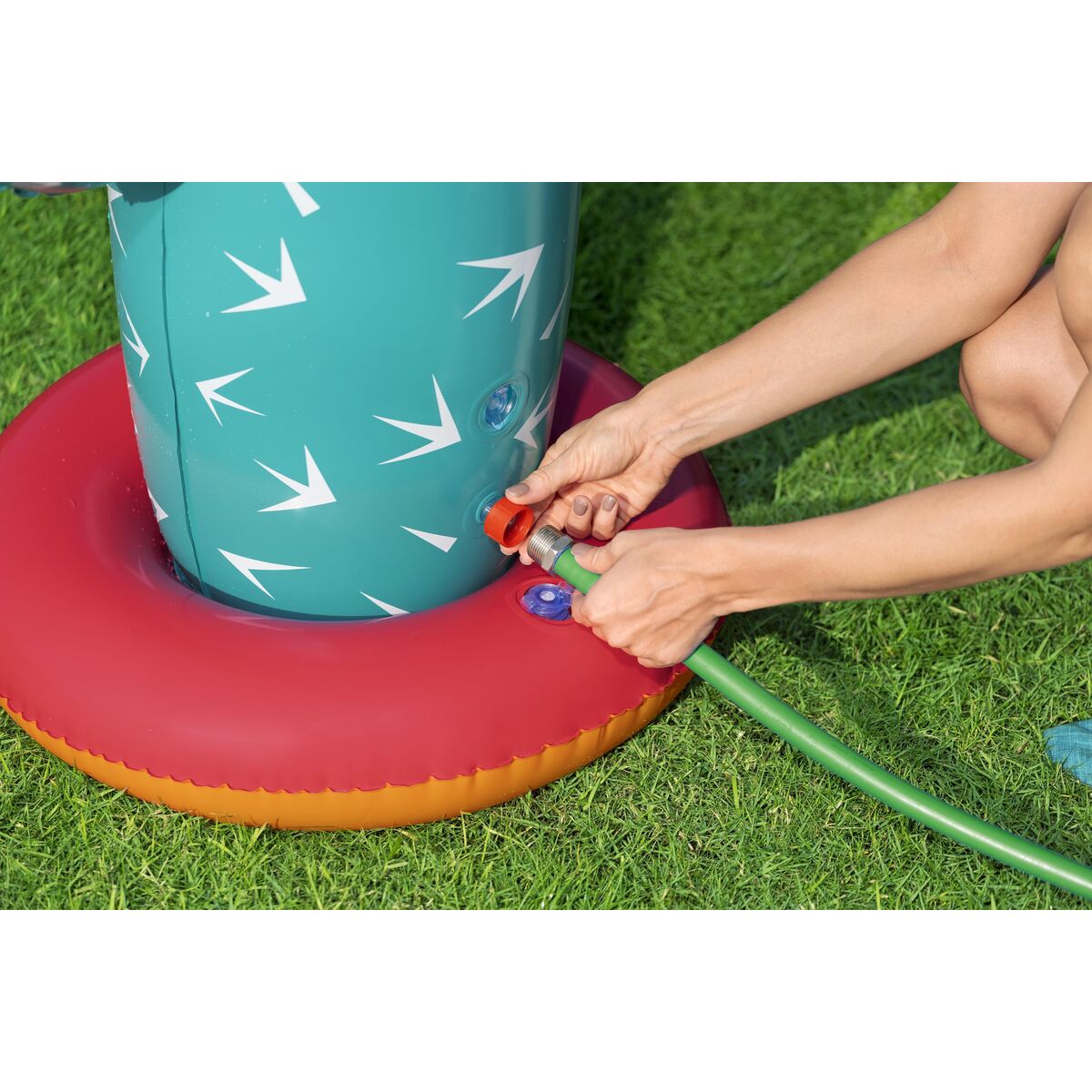 Vattensprinkler och sprutleksak Bestway Plast 74 x 56 x 104 cm - 4