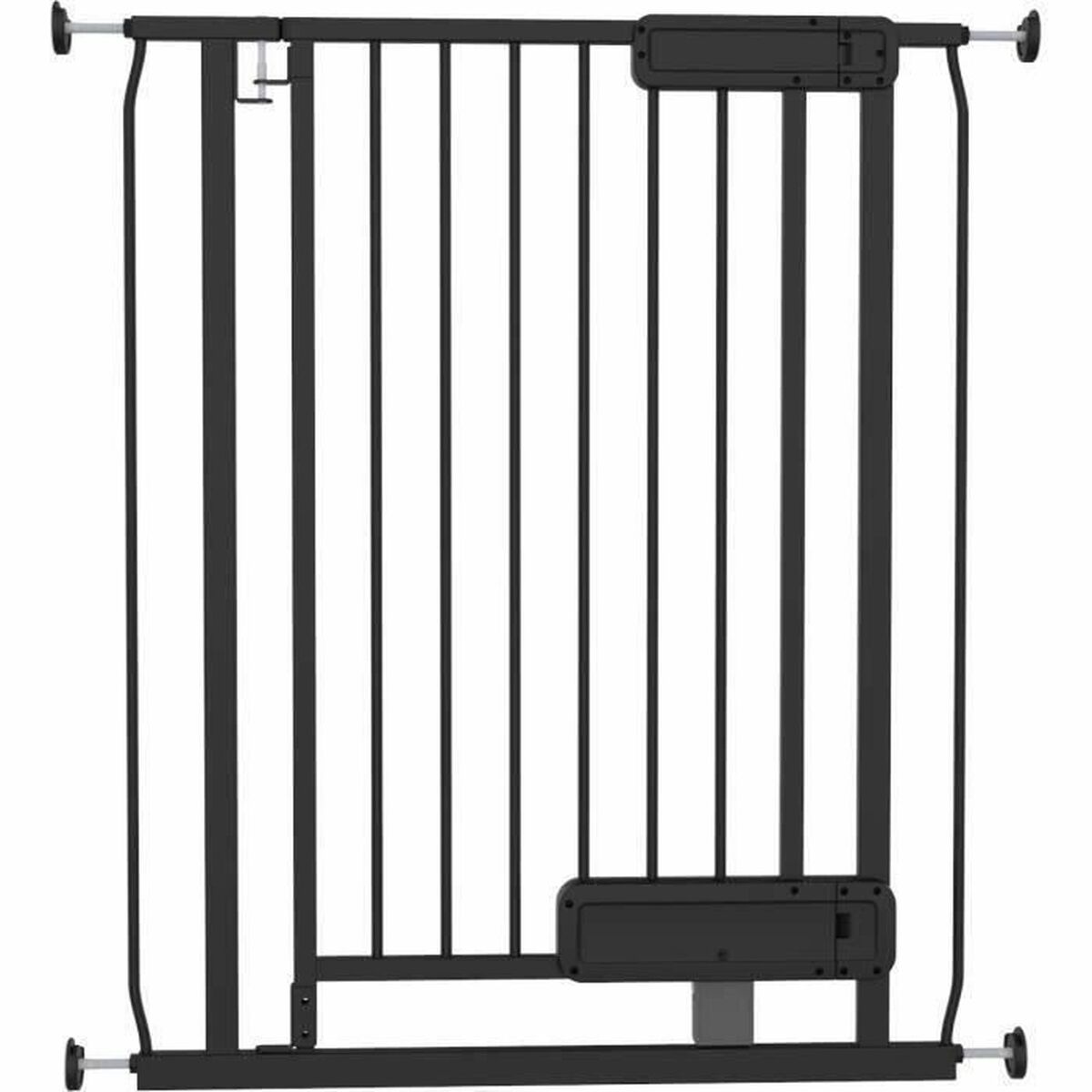 Säkerhetsbarriär Ingenuity Svart 73-80 cm