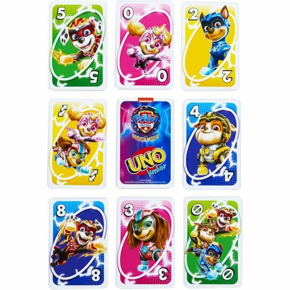 Sällskapsspel Mattel Uno Junior Paw Patrol 10 x 2 x 15 cm - 4