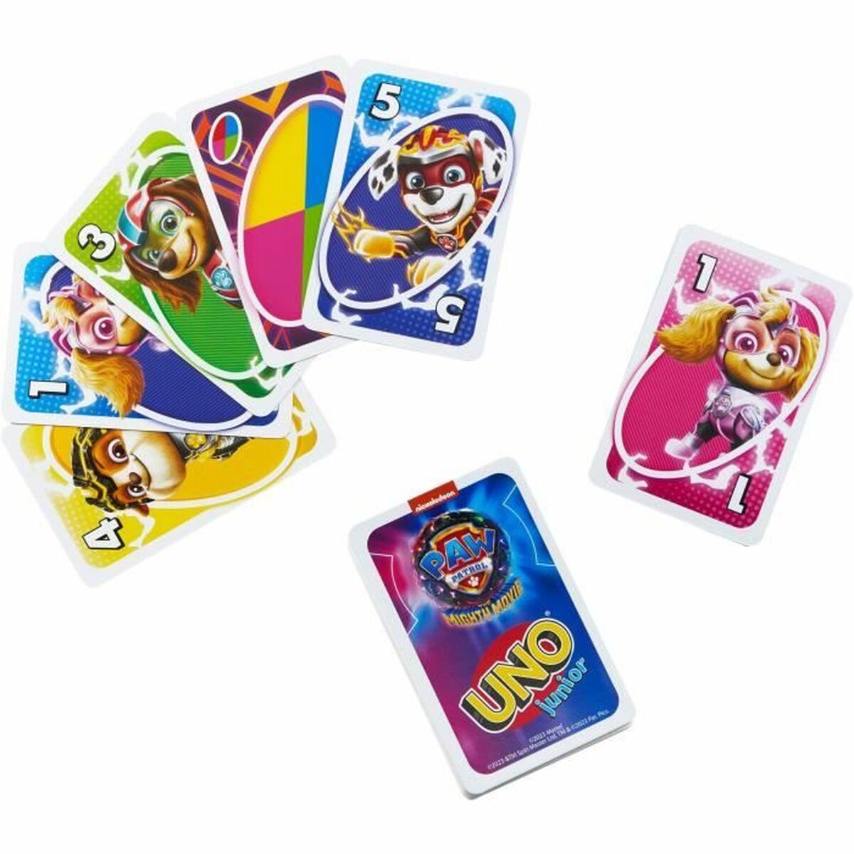 Sällskapsspel Mattel Uno Junior Paw Patrol 10 x 2 x 15 cm - 5
