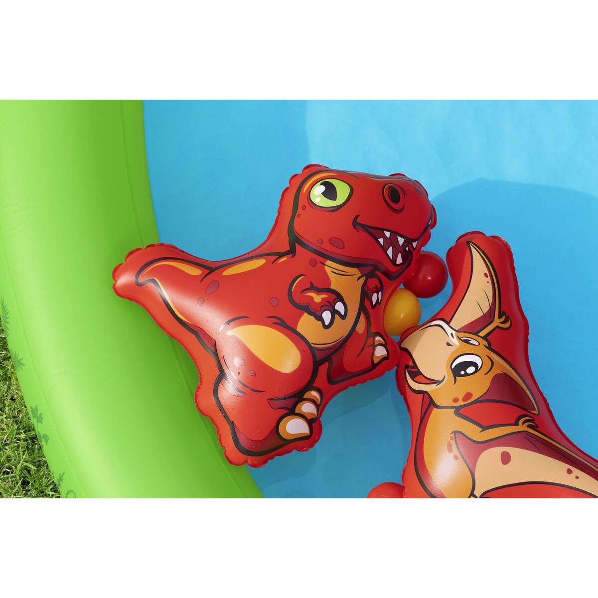 Uppblåsbar plaskpool för barn Bestway Jurassic Splash 240 x 140 x 137 cm - 5