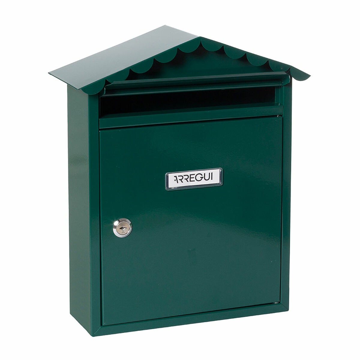 Brevlåda Arregui Grön Stål 30 x 11 x 36 cm - 2