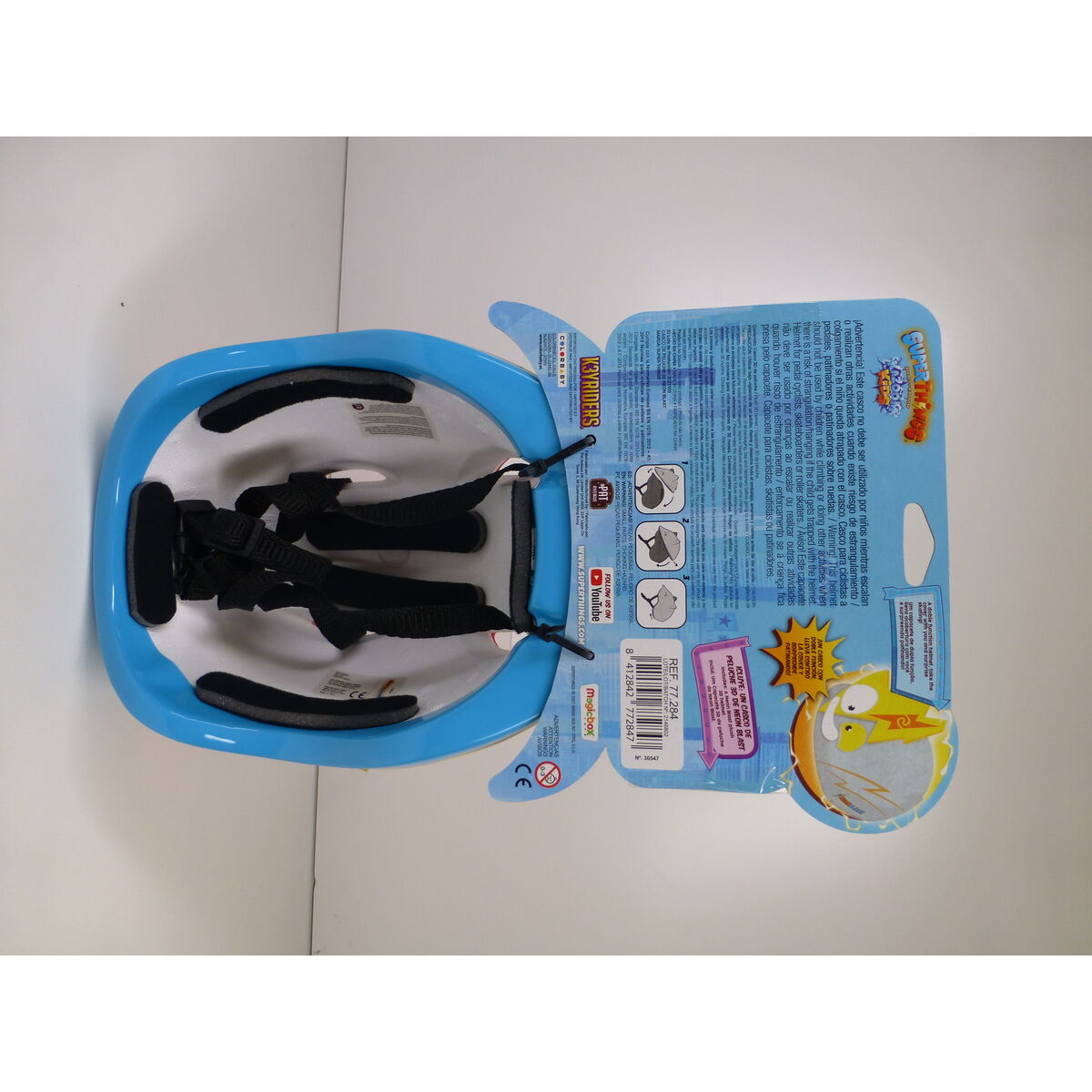 Hjälm för barn SuperThings (4 antal) (52-55 cm) - 9