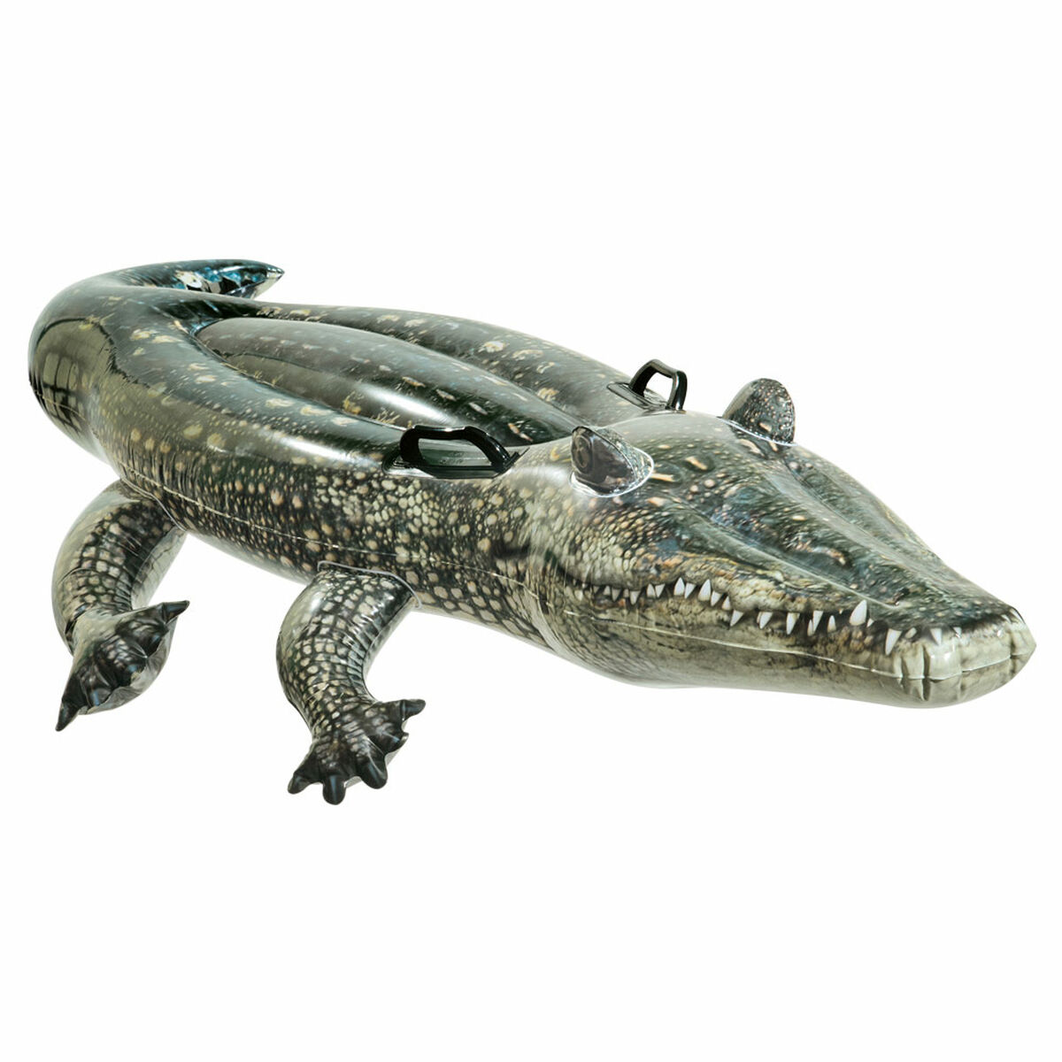 Upplåsbar bassängmadrass Intex Krokodil 86 x 20 x 170 cm (6 antal) - 10