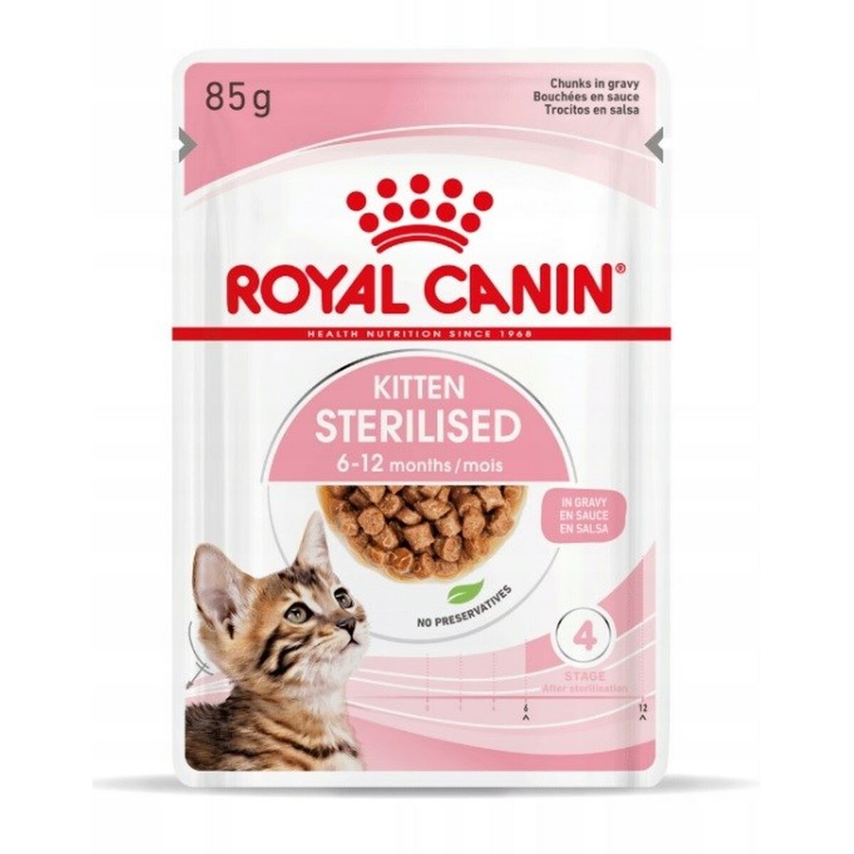 Kattmat Royal Canin Sterilised Gravy Kyckling 12 x 85 g - 2