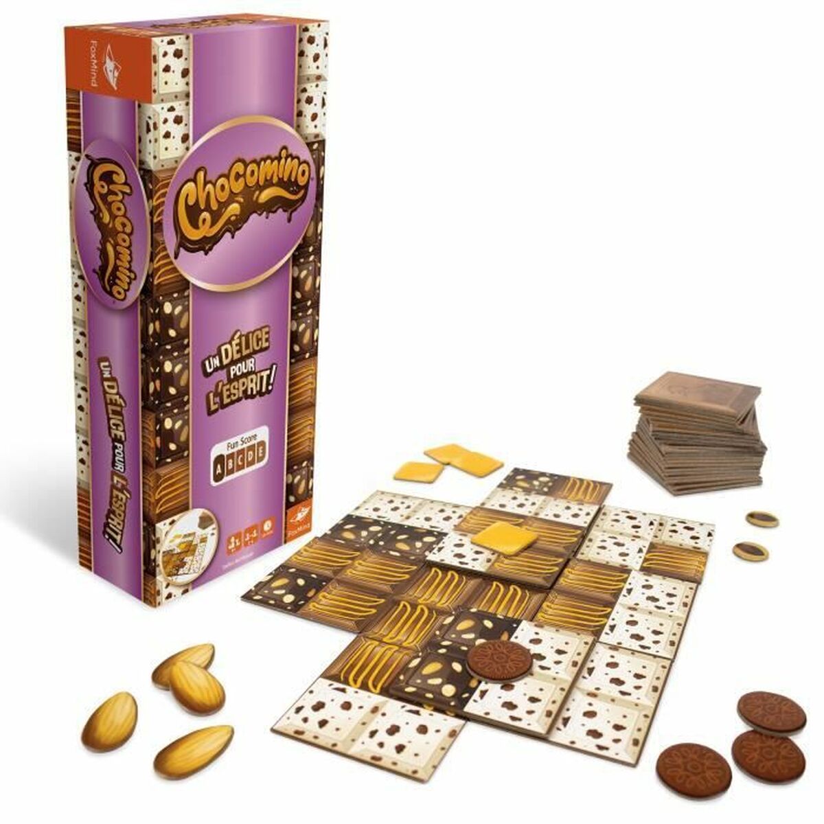 Sällskapsspel Asmodee Chocomino (FR) - 3