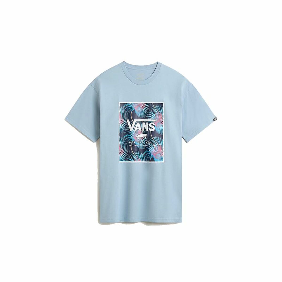 T-shirt med kortärm Herr Vans VN0A5E7YCZI1 Himmelsblå