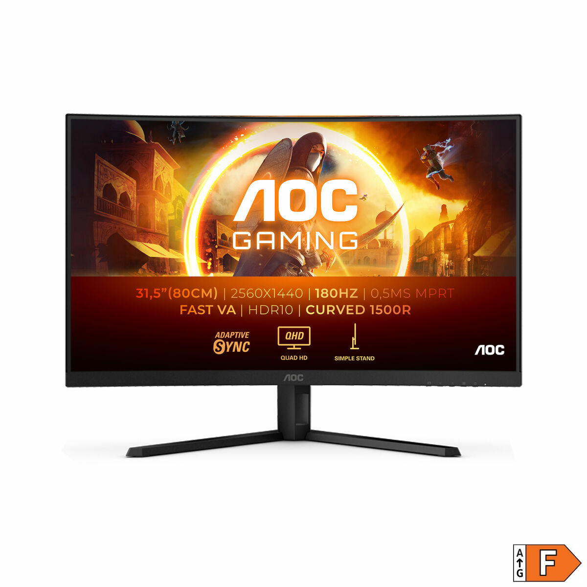 Monitor Gaming AOC CQ32G4VE Quad HD 32" - 2